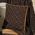 Black Mustard Lover?�?????’??ƒ?§??S Knot Jacquard Afghan - Home Collections by Raghu