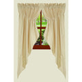 Cream Osenburg Gathered Swag - Lined - Home Collections by Raghu