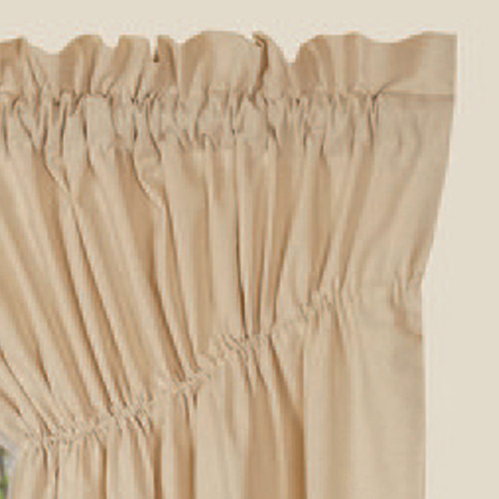 Cream Osenburg Gathered Swag Lined - Home Collections by Raghu