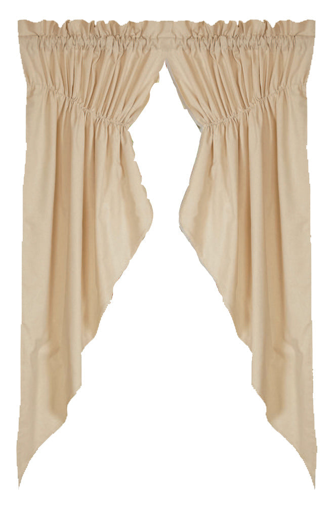 Cream Osenburg Gathered Swag Lined - Home Collections by Raghu