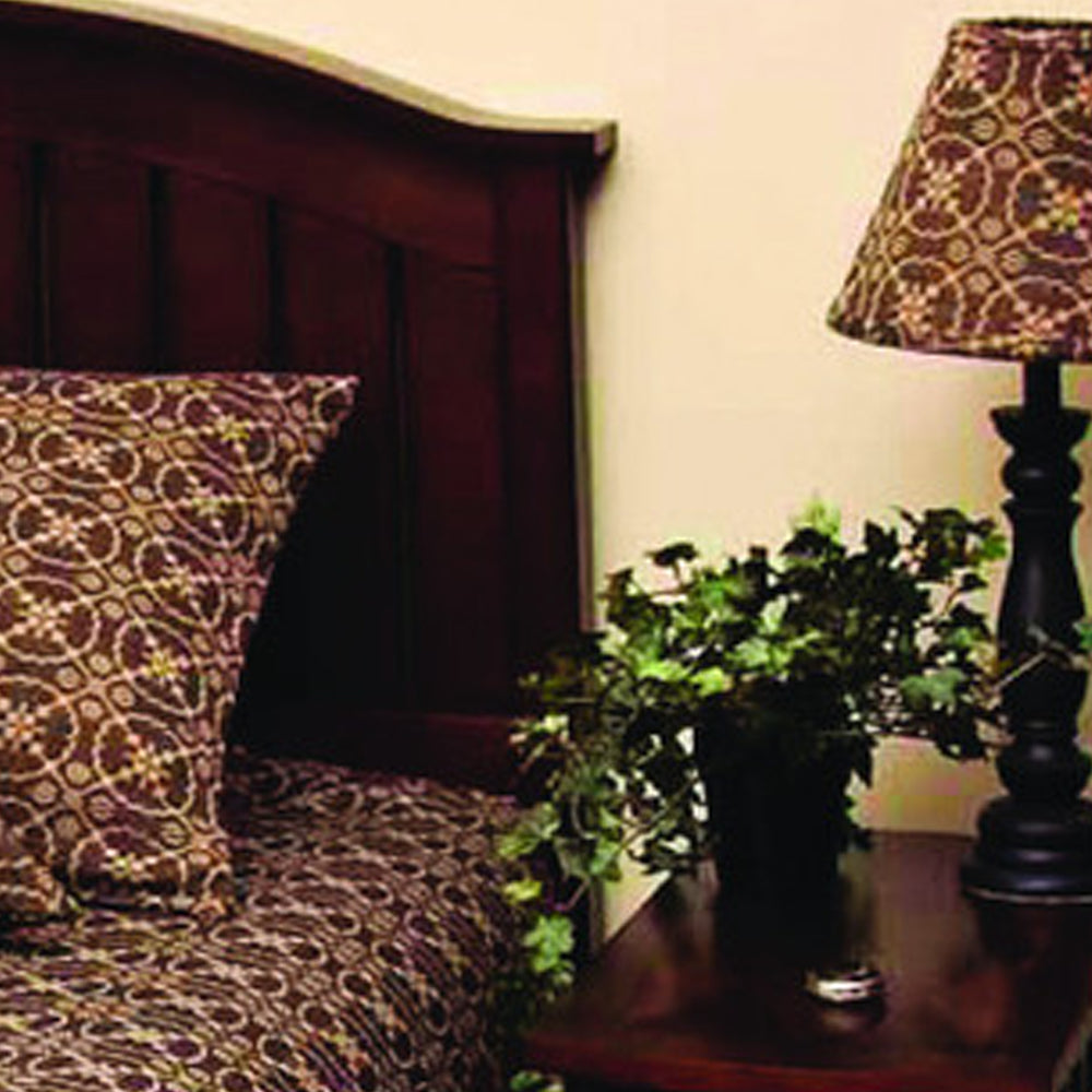 Black Tan Marshfield Jacquard Bed Cover King - Home Collections by Raghu