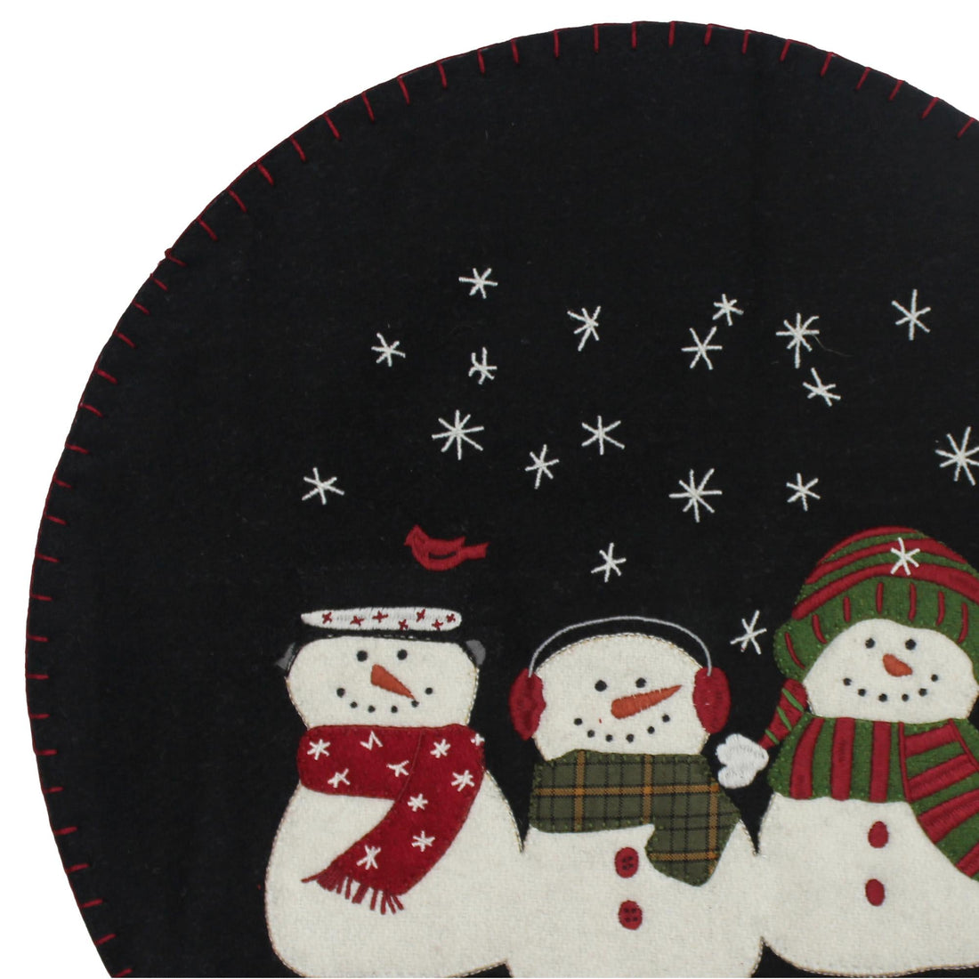 C Snow Friends Candle Mat - Home Collections by Raghu