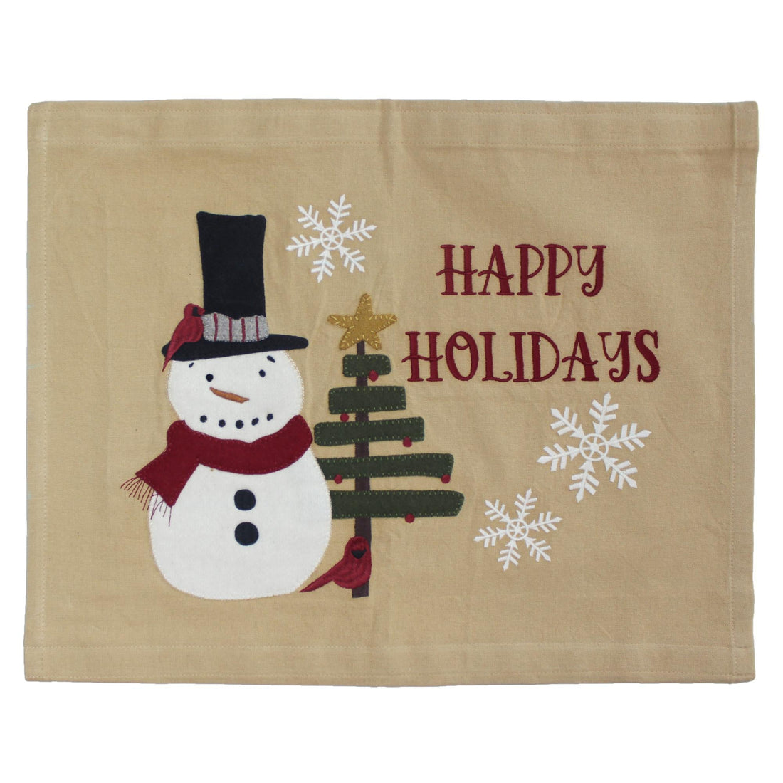 Happy Holidays Pennant - Home Collections by Raghu