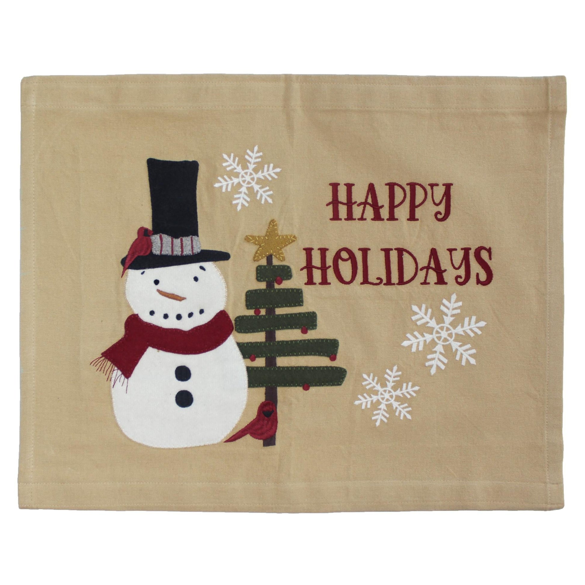 Happy Holidays Pennant - Home Collections by Raghu