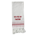 Red You are my Sunshine Towel - Home Collections by Raghu