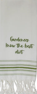 Grn Gardeners Know Best Towel - Home Collections by Raghu