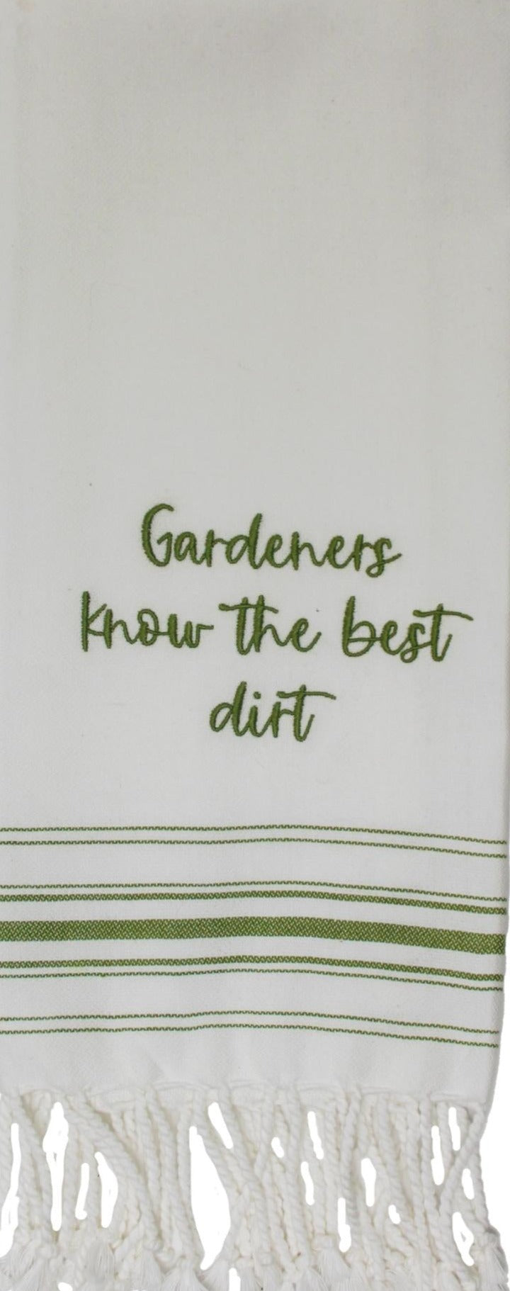 Grn Gardeners Know Best Towel - Home Collections by Raghu