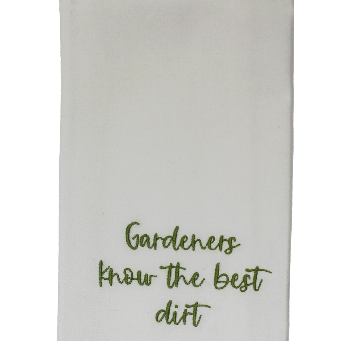 Grn Gardeners Know Best Towel - Home Collections by Raghu
