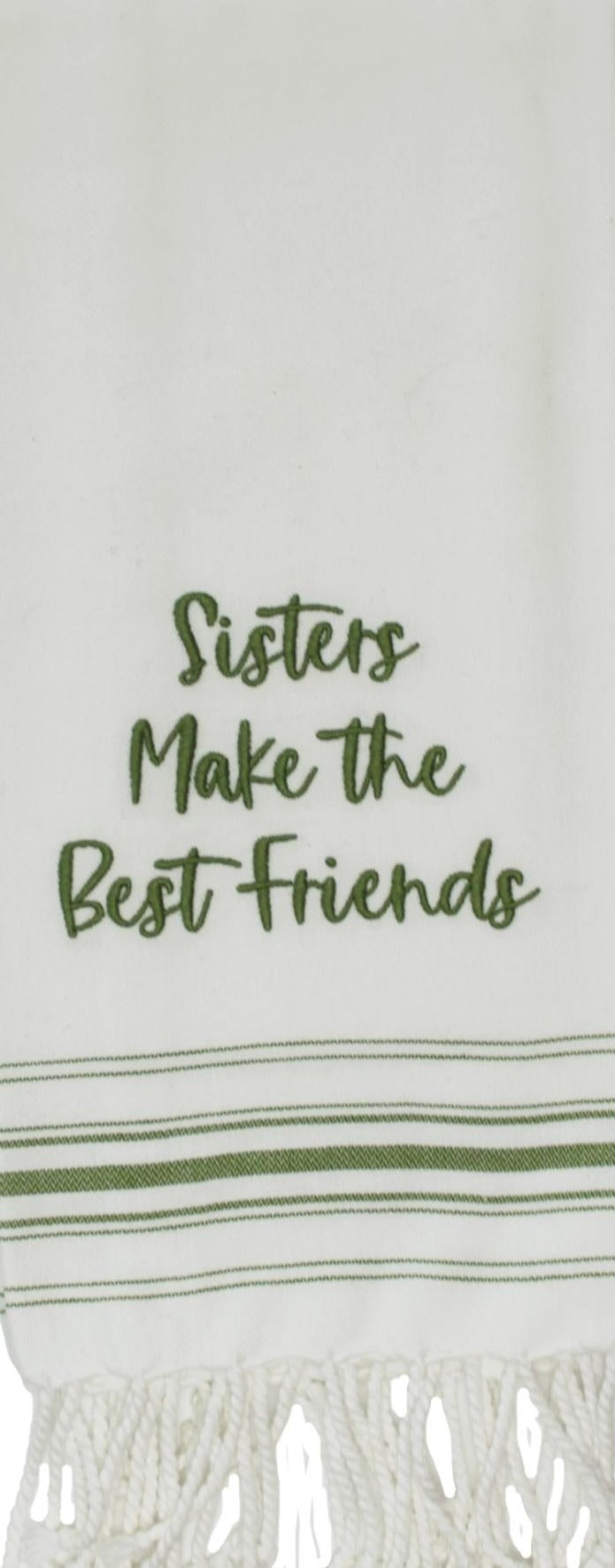 Grn Sisters Make Best Friends Towel - Home Collections by Raghu