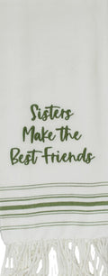 Grn Sisters Make Best Friends Towel - Home Collections by Raghu