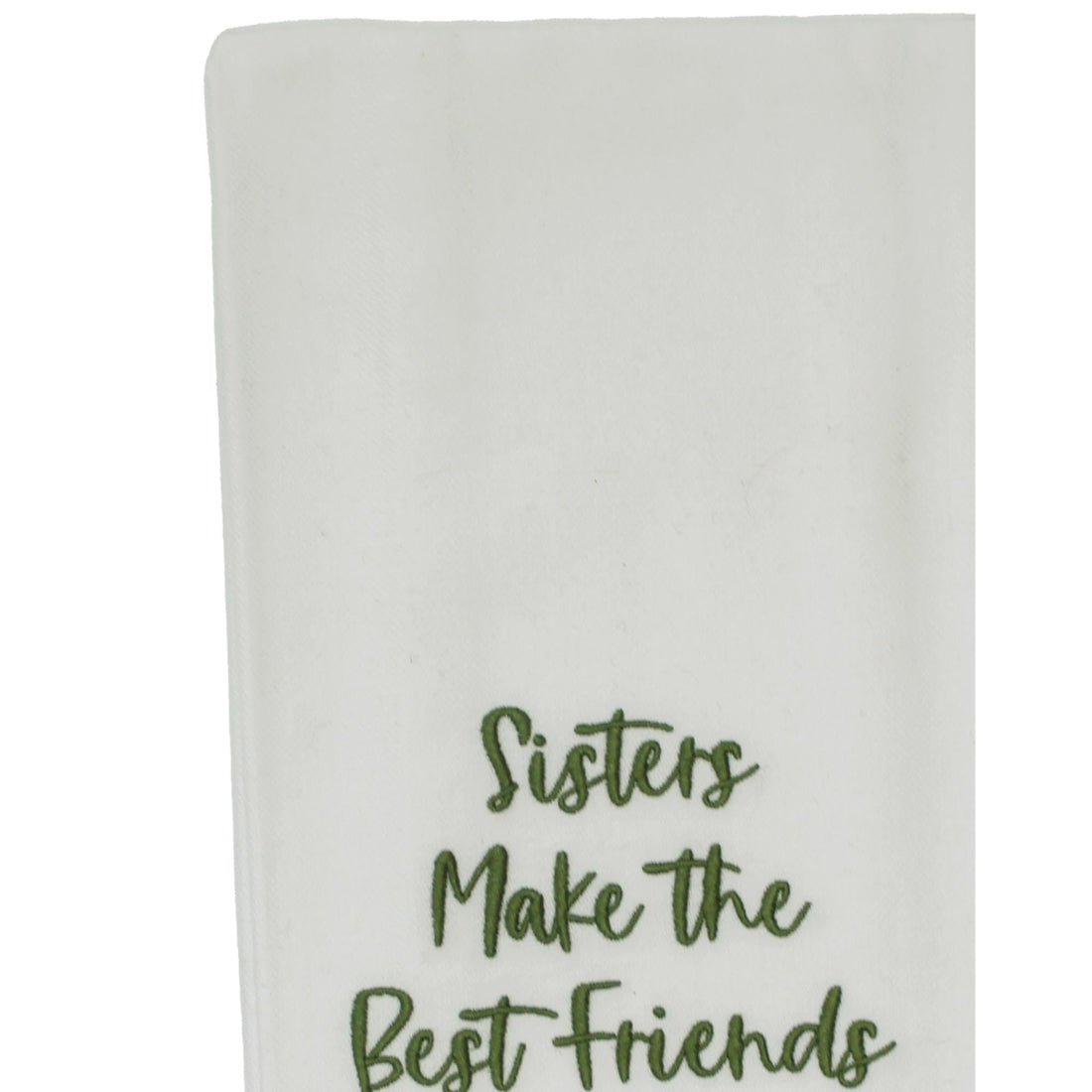 Grn Sisters Make Best Friends Towel - Home Collections by Raghu