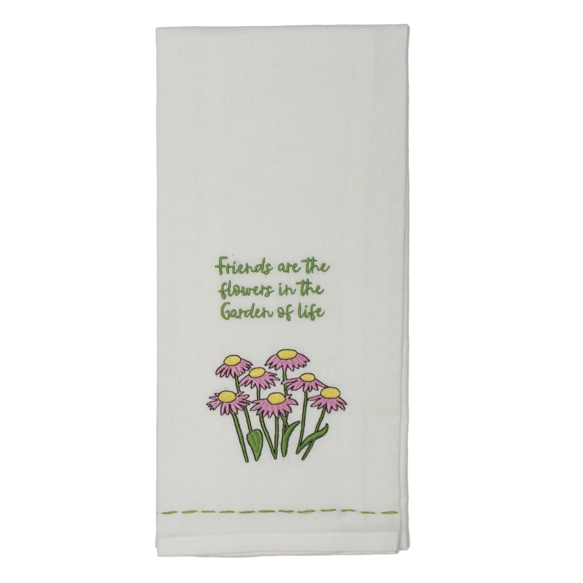 Friends are Flowers Towel - Home Collections by Raghu