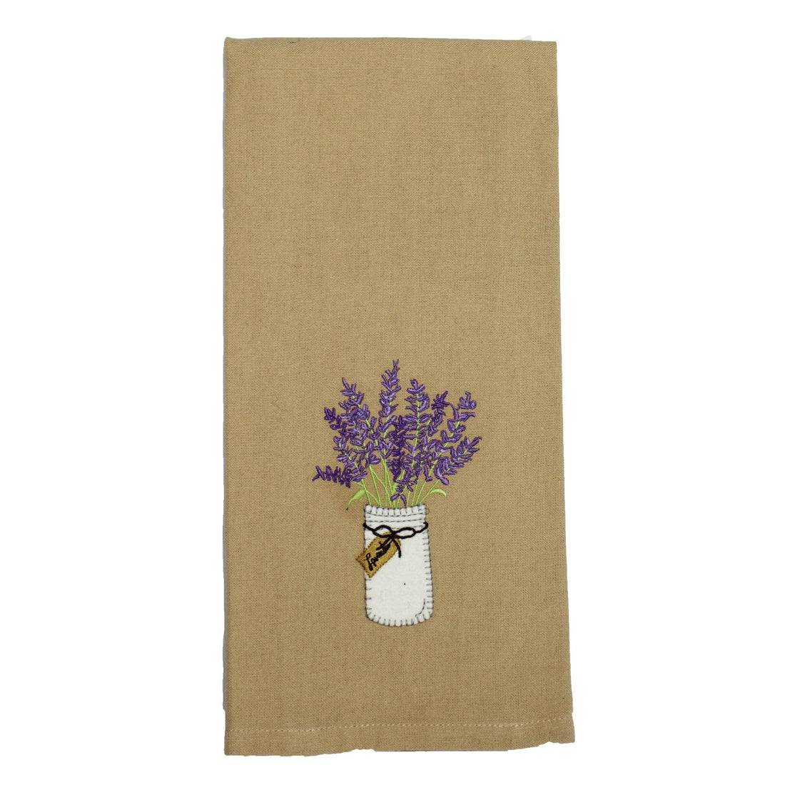 Lavender Mason Jar Towel - Home Collections by Raghu
