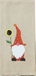 Fall Gnomes Gold towel  - Home Collections by Raghu