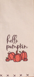 F hello pumpkin Towel - Home Collections by Raghu
