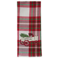 C Tree Farm Wagon Towel - Home Collections by Raghu