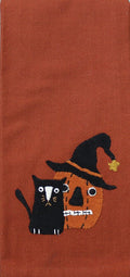 Cat, Pumpkin..Oh My Towel Towel - Home Collections by Raghu