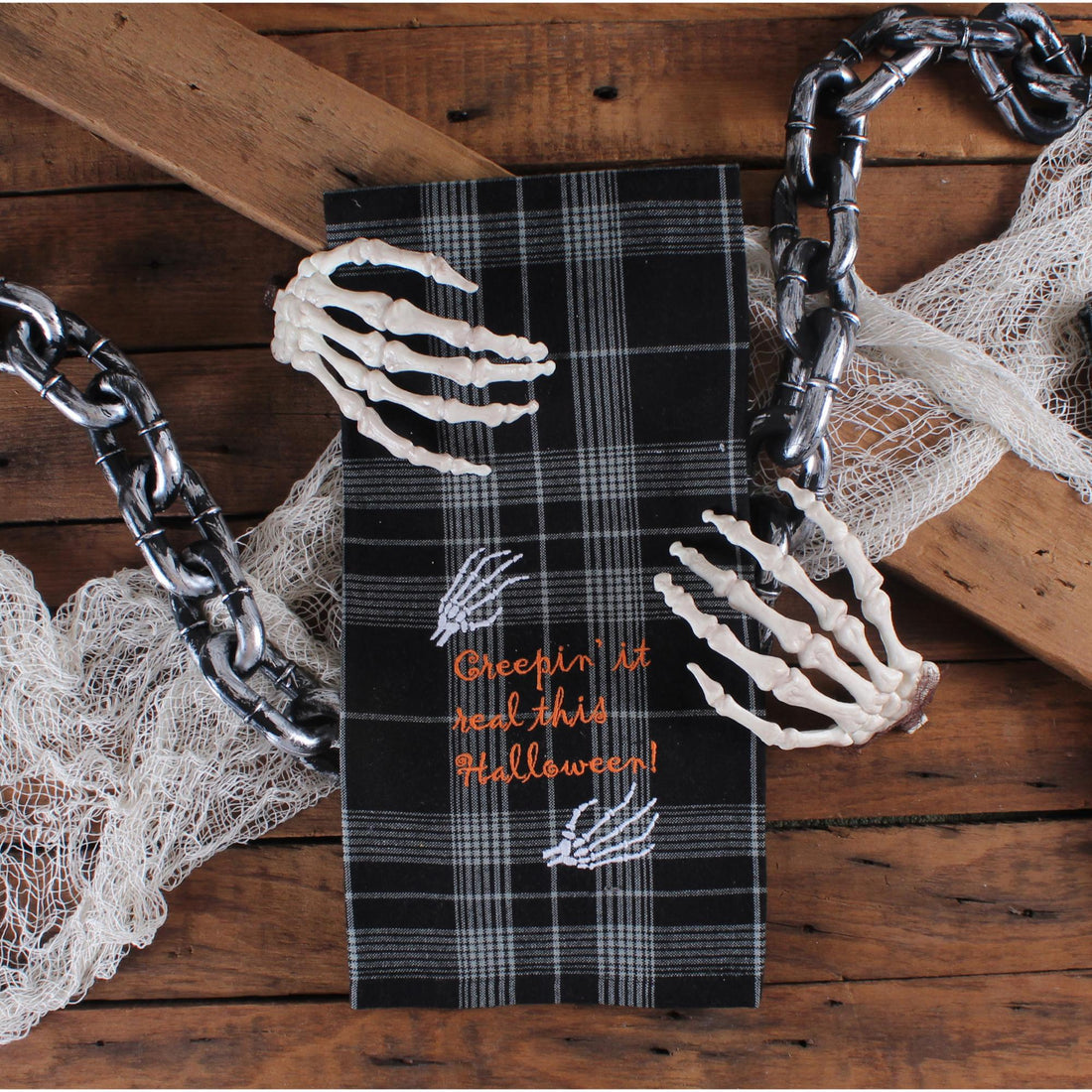 F Creepin' it real Towel - Home Collections by Raghu