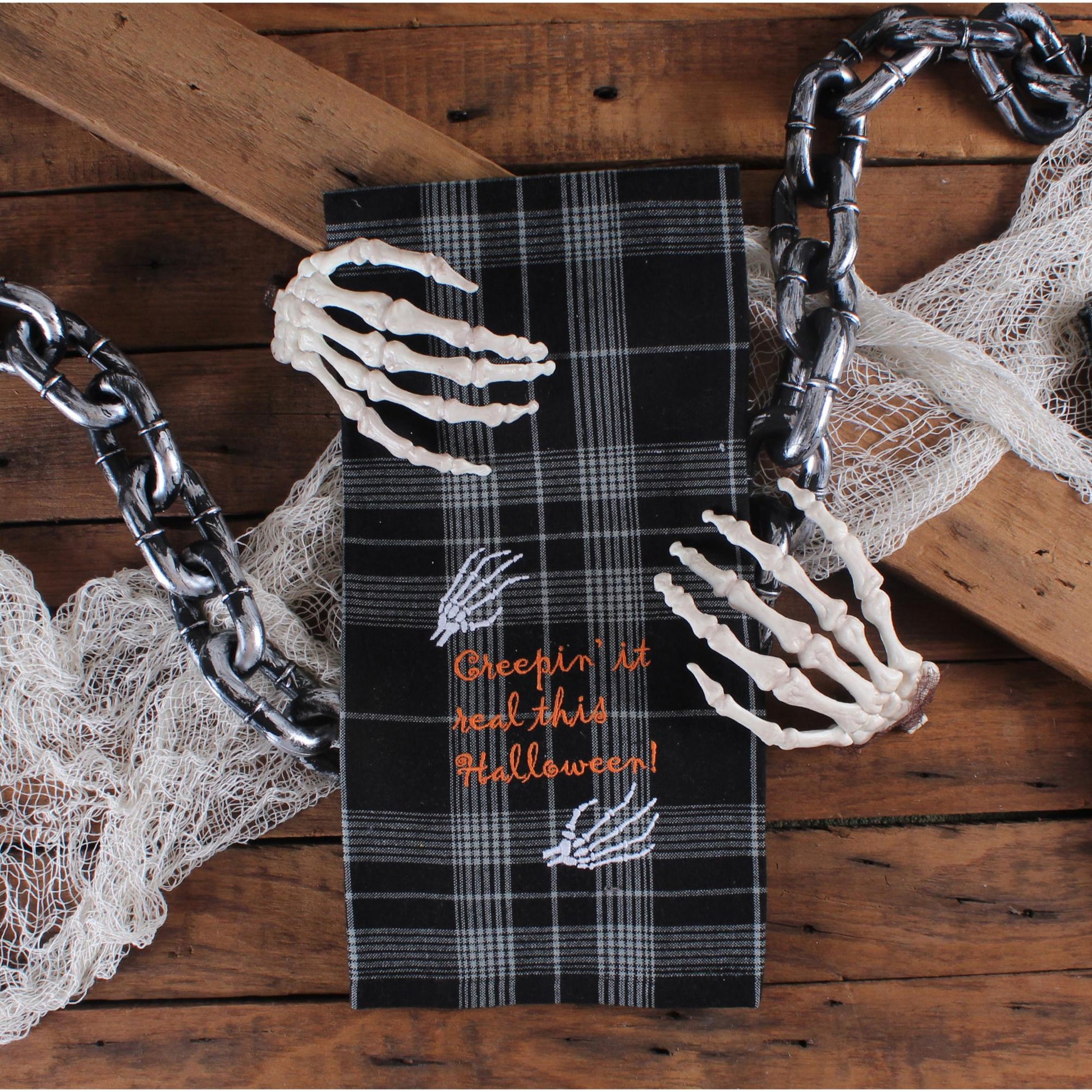 F Creepin' it real Towel - Home Collections by Raghu