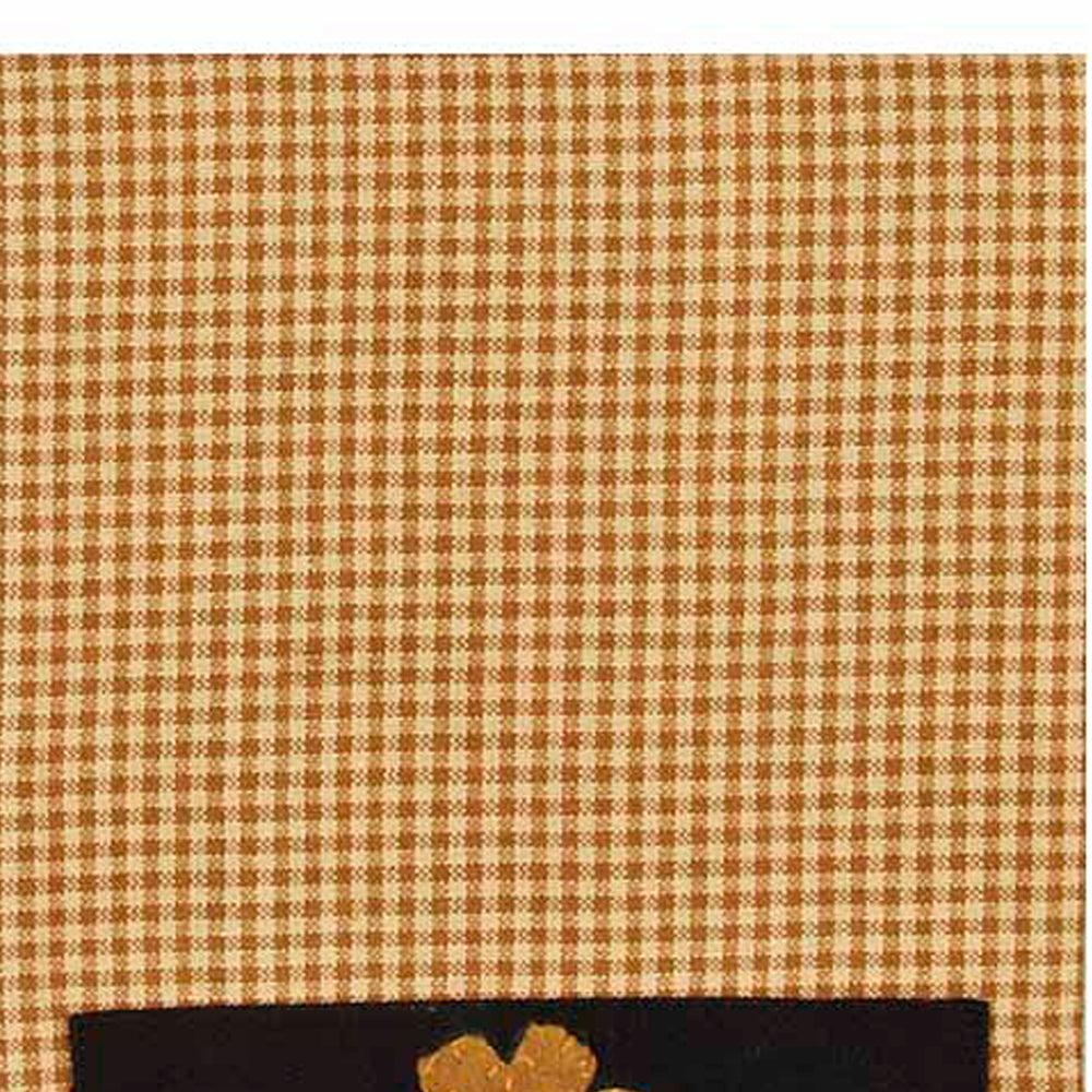 Black - Mustard Blooms Towel - Set of Two - Home Collections by Raghu