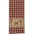 Barn Red-Nutmeg 2 Sheep Towel - Set of Two - Home Collections by Raghu