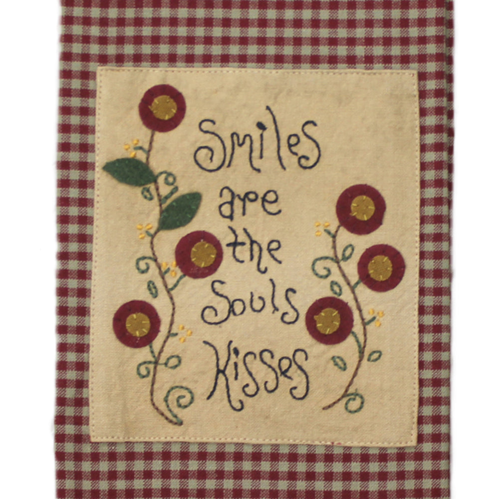 Smiles are the Souls Kisses Towel Towel - Home Collections by Raghu