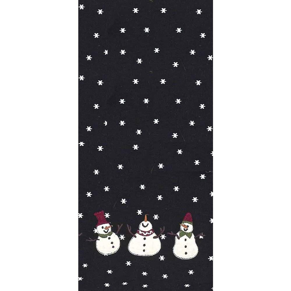 Whimsy Snowmen Towel - Set of Two - Home Collections by Raghu