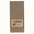 Pumpkins By The Pound - Tea Dyed Towel - Set of Two - Home Collections by Raghu