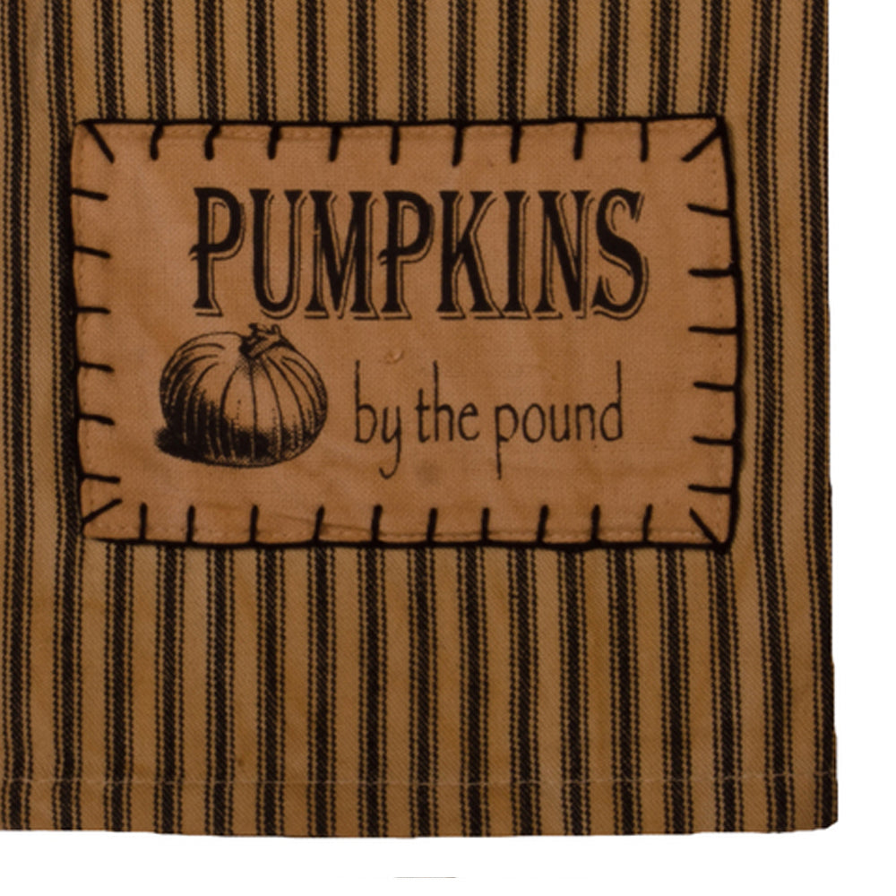 Pumpkins By The Pound - Tea Dyed Towel - Set of Two - Home Collections by Raghu