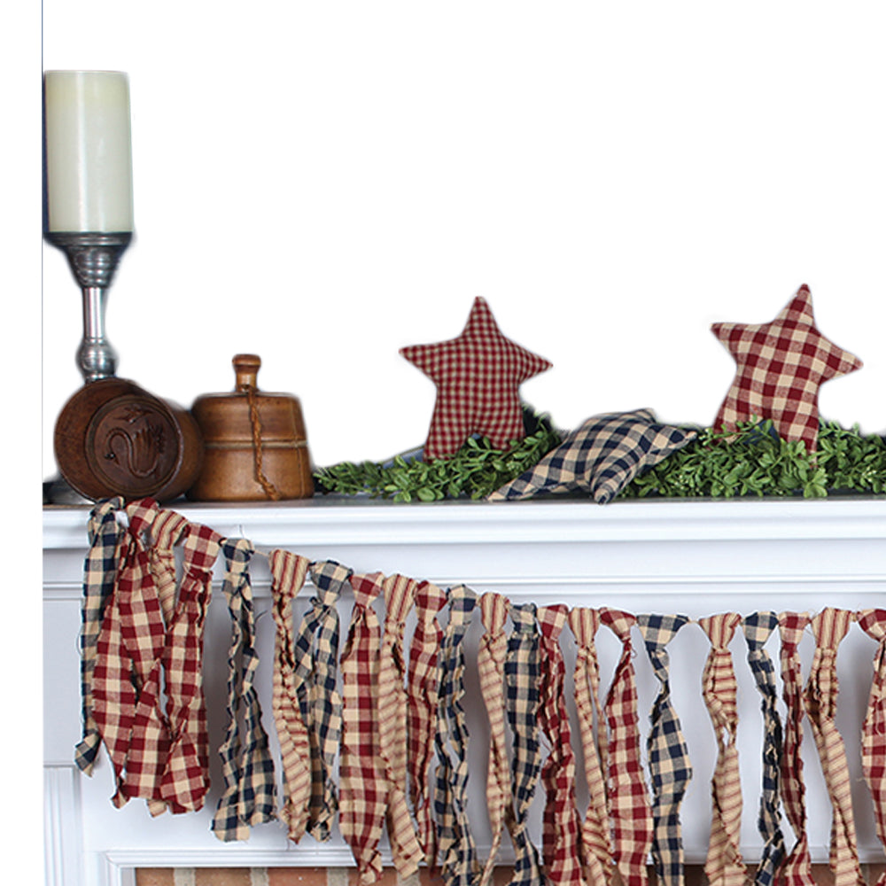 Liberty Fabric Ties Garland Garland - Home Collections by Raghu