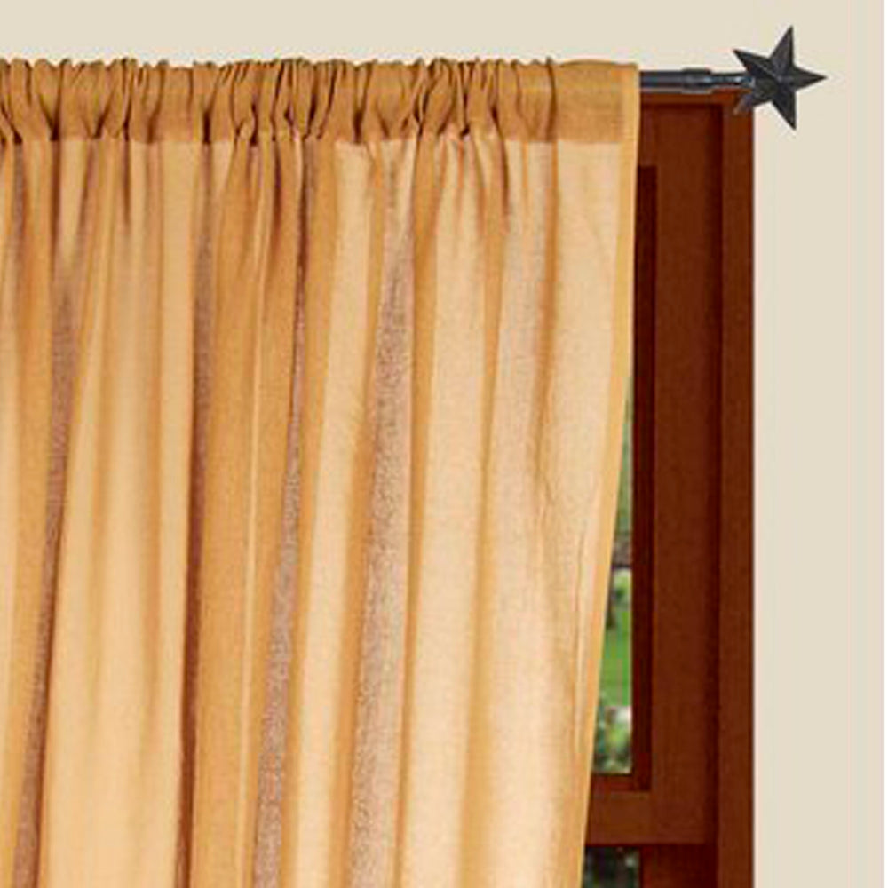 Nutmeg Heirloom 86" Panel Unlined - Home Collections by Raghu