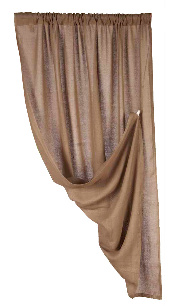 Oat Heirloom 86" Panel Unlined - Home Collections by Raghu
