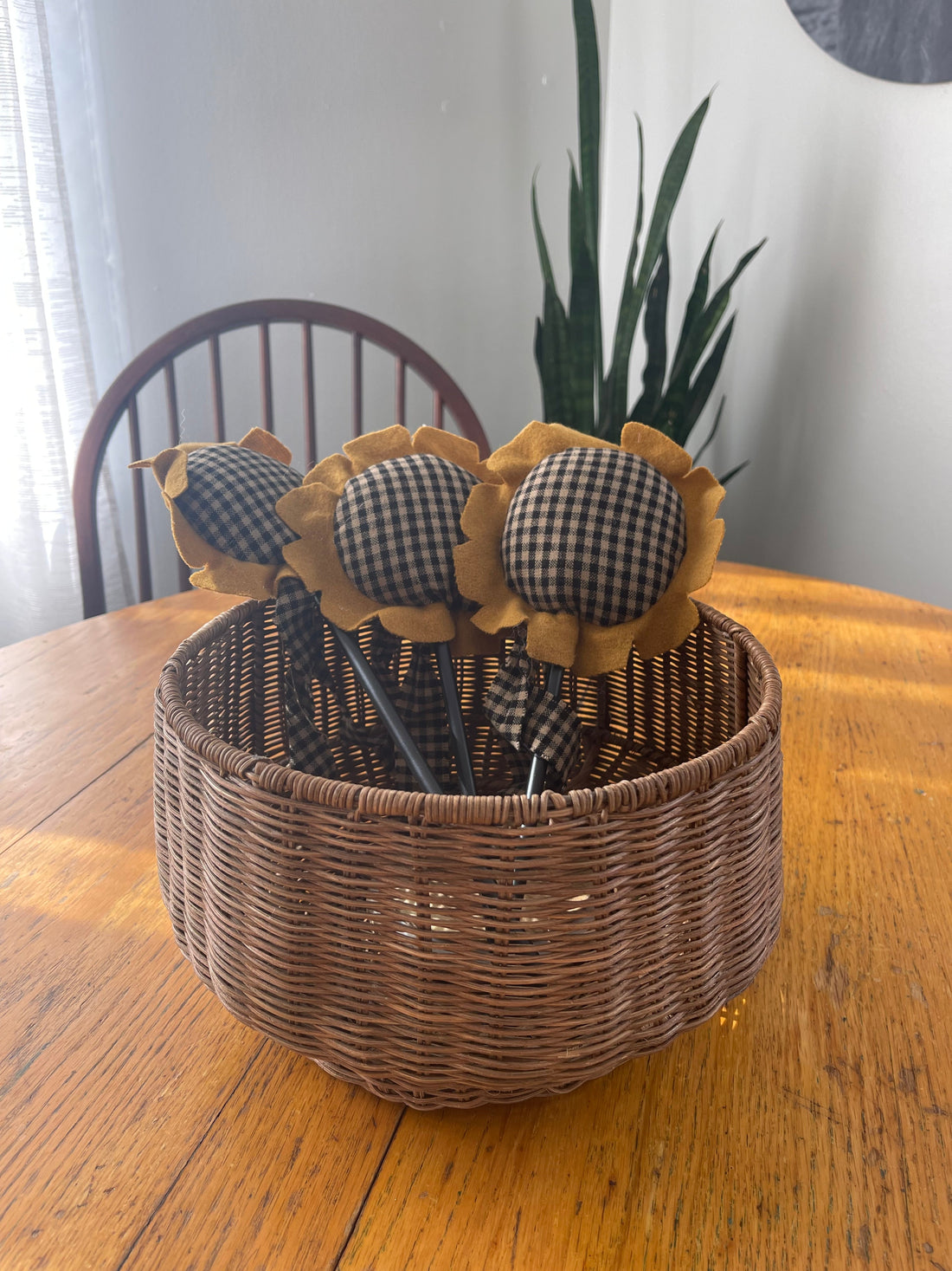 Sunflower Sticks Pack of 6 Ornament - Home Collections by Raghu