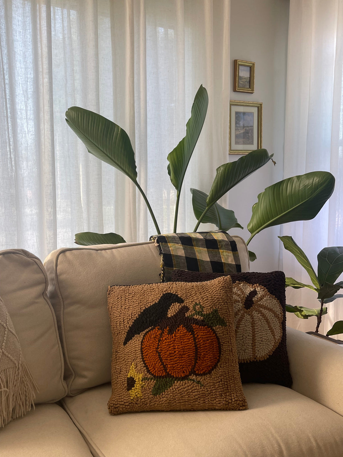 Fall Sampler  Pillow - Home Collections by Raghu