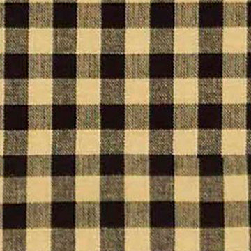 Black Nutmeg Heritage House Check Black Towel Set Of Six - Home Collections by Raghu