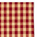 Barn Red Nutmeg Heritage House Check Barn Red Towel Set Of Six - Home Collections by Raghu