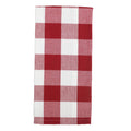 Buffalo Check Crimson Red Kitchen Towel - Home Collections by Raghu