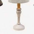 Black Wellington Spindle Accent Lamp - Home Collections by Raghu