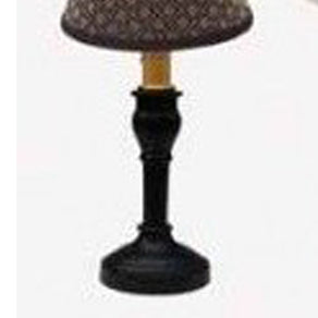 Nutmeg Wellington Spindle Accent Lamp - Home Collections by Raghu