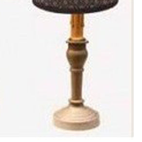 Nutmeg Wellington Spindle Accent Lamp - Home Collections by Raghu