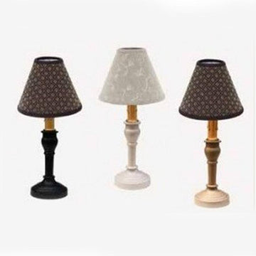 Buttermilk Wellington Spindle Accent Lamp - Home Collections by Raghu