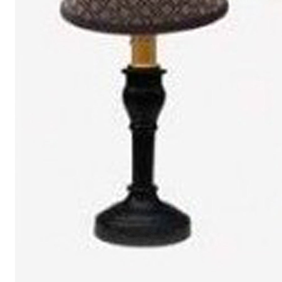 Buttermilk Wellington Spindle Accent Lamp - Home Collections by Raghu