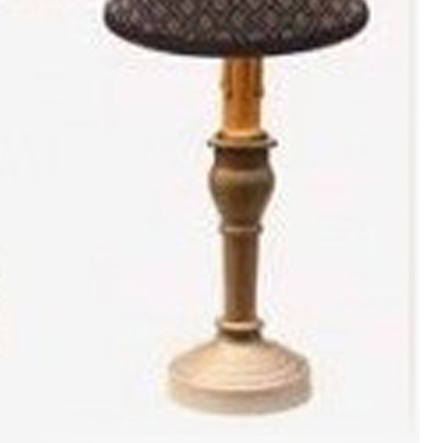 Buttermilk Wellington Spindle Accent Lamp - Home Collections by Raghu