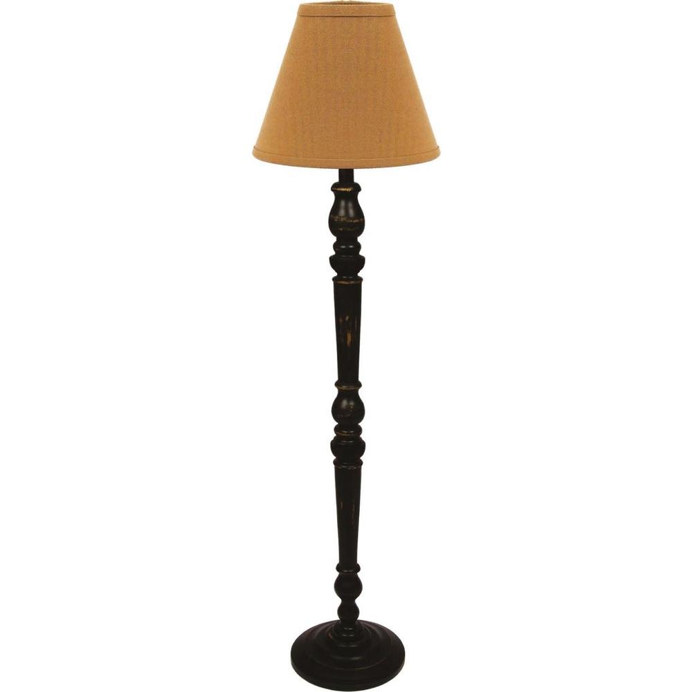 Wilmont Metal Black Floor Lamp - Home Collections by Raghu