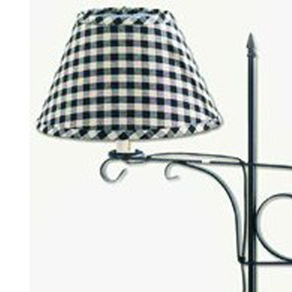 Black Floor Lamp w/ Adjustable Arm - Home Collections by Raghu