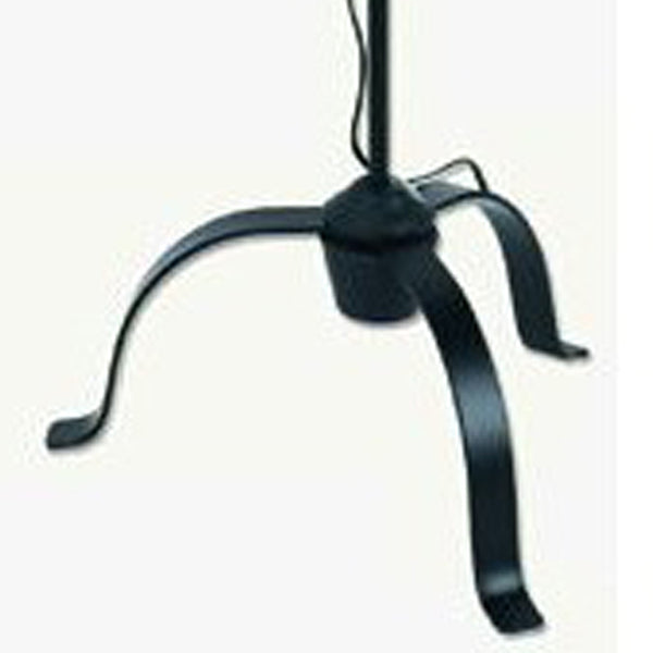 Black Floor Lamp W/ Adjustable Arm - Home Collections by Raghu