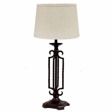 Black Open Metal Table Lamp ML460011