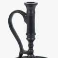 Black Williamsburg Candle Holder Metal - Home Collections by Raghu