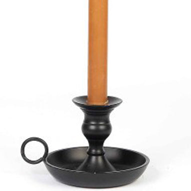 Black Benton Candle Holder Metal - Home Collections by Raghu