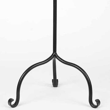 Black Standing Toilet Paper Holder Metal - Home Collections by Raghu